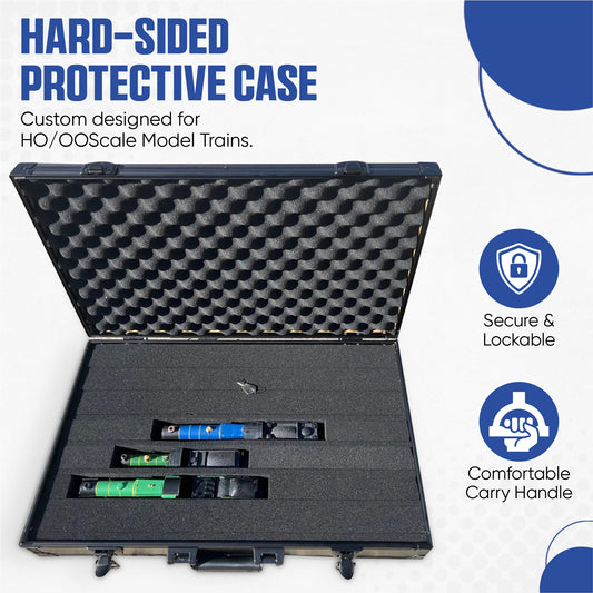 HO Scale Hard Sided Storage Attache style Storage / Transport Case