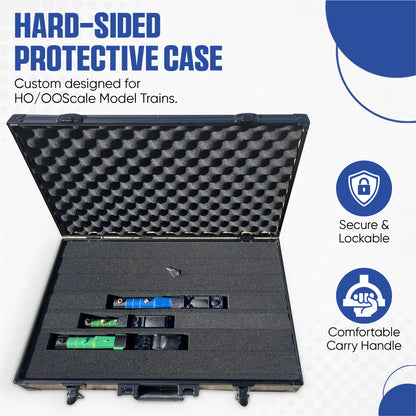 HO Scale Hard Sided Storage Attache style Storage / Transport Case