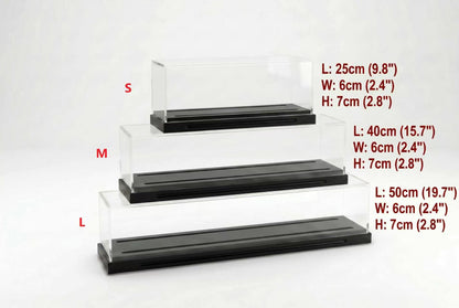 HO Acrylic Model Train Display Box - Medium
